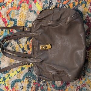 Marc Jacobs Taupe Leather Paradise Greenwich Bag